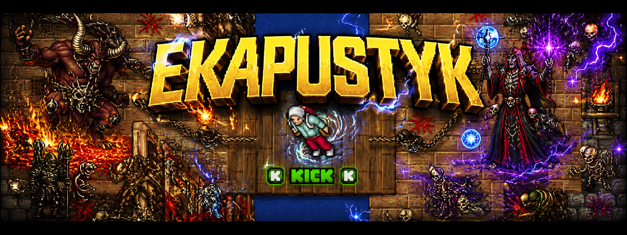 Baner streamera Ekapustyk – strona dotacji na StreamPay
