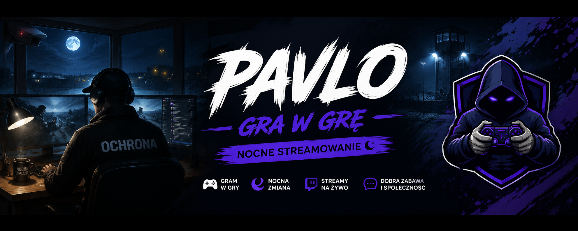 Baner streamera PavloGrAwGre – strona dotacji na StreamPay