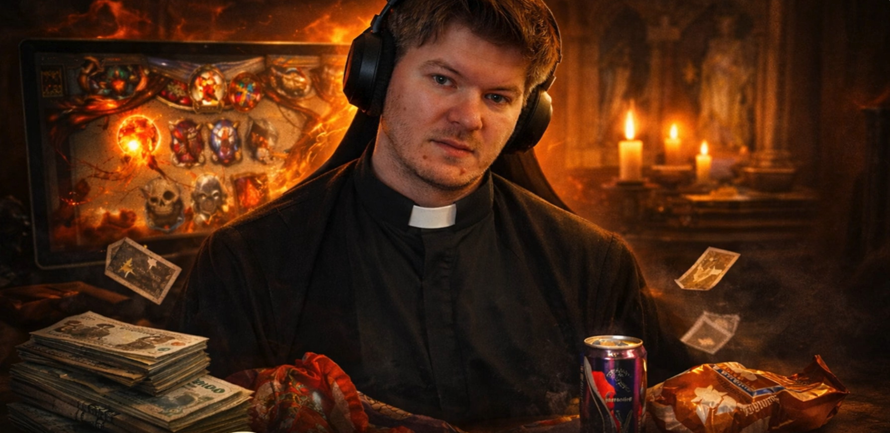 Baner streamera Nilatarion – strona dotacji na StreamPay